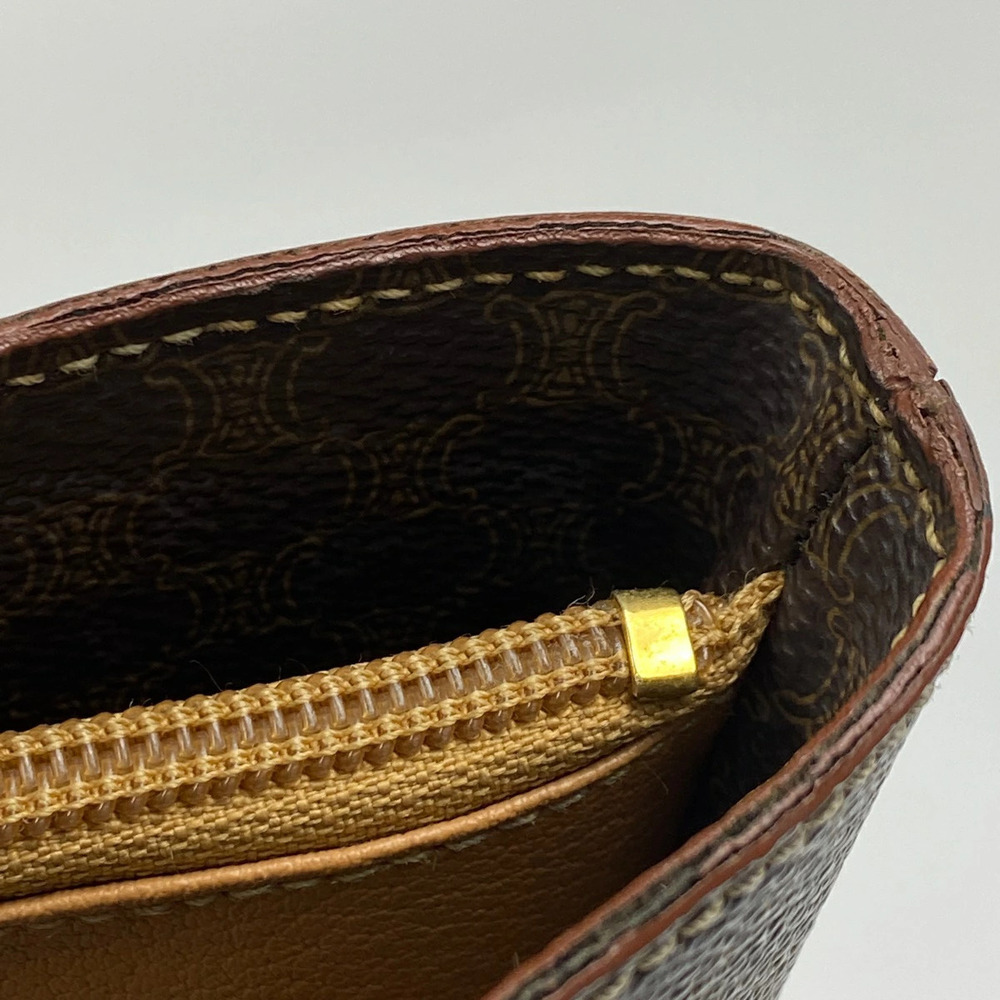 Celine Macadam tote bag shoulder bucket canvas brown - Picture 4 of 6